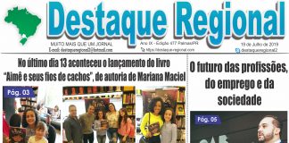 Capa Jornal Destaque Regional 19/07
