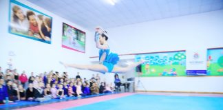 Alunas do Projeto de Ginástica Rítmica de Pato Branco se apresentam em Mostra