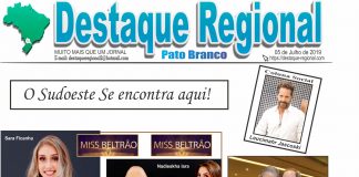 CAPA PATO BRANCO JORNAL DESTAQUE REGIONAL 05/07