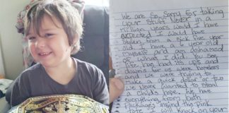 LADRAS PEDEM PERDÃO A MENINO COM TUMOR CEREBRAL: ‘NUNCA MAIS ROUBAR’