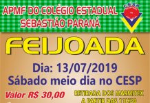 FEIJOADA DIA 13/07 MEIO DIA NO CESP!!