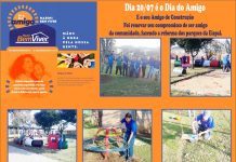 Dia 20/07 é o Dia do Amigo! E o seu Amigo de Construção Foi renovar seu compromisso de ser amigo da comunidade, fazendo a reforma dos parques da Eispal.