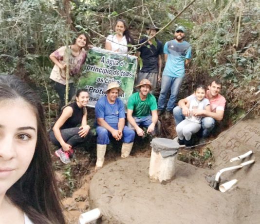 Mais uma ação do projeto Proteja uma Nascente