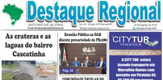 Capa Jornal Destaque Regional 02/08
