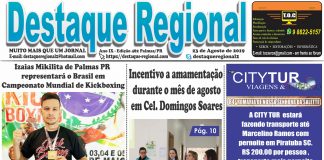 Capa Jornal Destaque Regional 23/08