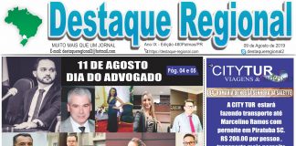 Capa Jornal Destaque Regional 09/08