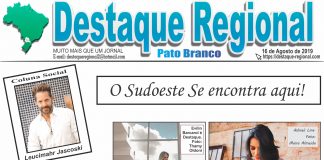 Capa Jornal Destaque Regional Pato Branco 16/08