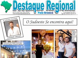 Capa Jornal Destaque Regional PATO BRANCO!! 23/08