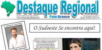 CAPA JORNAL DESTAQUE REGIONAL PATO BRANCO!