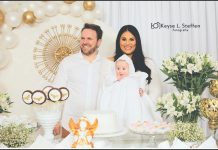 No sábado dia 24/08/2019 em Clevelândia teve a celebração do batizado da pequena Olívia Silva, filha de Rodrigo Silva e Juliane Silva. “Que a luz deste batismo ilumine o caminho da Olívia e de toda sua família.”