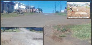 As crateras e as lagoas do bairro Cascatinha