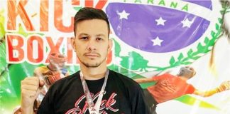Izaias Mikilita de Palmas PR representará o Brasil em Campeonato Mundial de Kickboxing