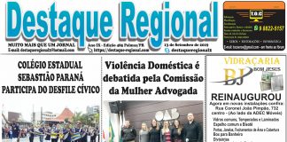 CAPA JORNAL DESTAQUE REGIONAL 13/09