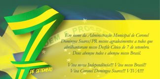 Desfile Cívico encantou a comunidade e participantes em Cel. Domingos Soares