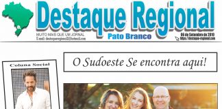 CAPA JORNAL DESTAQUE REGIONAL PATO BRANCO 06/09