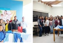 Acadêmicos da Censupeg fazem doações de uniformes