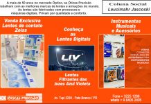 A mais de 50 anos no mercado Óptico, as Óticas Precisão trabalham com as melhores marcas de lentes e armações do mundo. As lentes são fabricadas com processos e máquinas digitais. Privam por qualidade e conforto