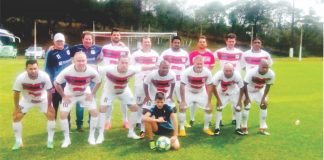 Veteranos Palmas empatam amistoso com Francisco Beltrão