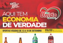 AQUI TEM ECONOMIA DE VERDADE SUPERMERCADO UNIÃO!!!