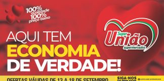 AQUI TEM ECONOMIA DE VERDADE SUPERMERCADO UNIÃO!!!