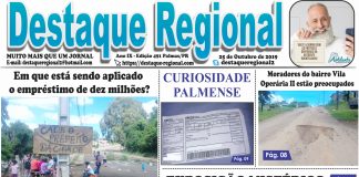 CAPA JORNAL DESTAQUE REGIONAL 25/10