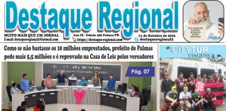 CAPA JORNAL DESTAQUE REGIONAL 11/10
