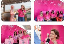 Foi sucesso as atividades do Paraná Rosa em CDS, com a 1ª dama do Estado, Luciana Saito Azevedo