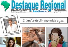 CAPA JORNAL DESTAQUE REGIONAL PATO BRANCO 25/10