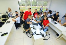 Estudantes participaram de formação sobre drones para competir na Inventum 2019