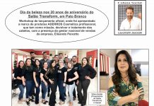 Dia da beleza nos 20 anos de aniversário do Salão Transform, em Pato Branco