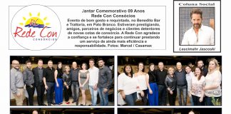 Jantar Comemorativo 09 Anos Rede Con Consócios