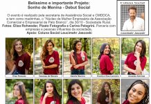 Belíssimo e importante Projeto: Sonho de Menina – Debut Social