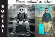 SOCIAL Ensaio infantil do Davi