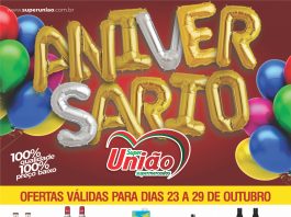 ANIVERSÁRIO SUPERMERCADO UNIÃO!! VENHA CONFERIR AS OFERTAS!!!