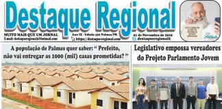 CAPA JORNAL DESTAQUE REGIONAL 01/11