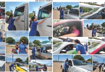 Pedágio realizado pelo Departamento de Saúde na Avenida Araucária em CDS