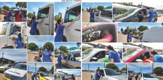 Pedágio realizado pelo Departamento  de Saúde na Avenida Araucária  em CDS