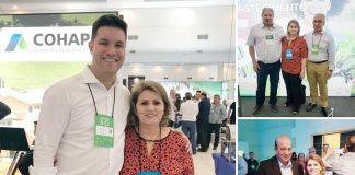 Prefeita Dona Maria em evento do Governo do Estado em Foz do Iguaçu