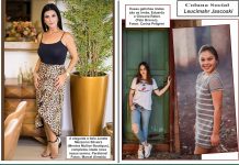 Elegante e bela Janete Mezzomo Silveira (Menina Mulher Boutique). E essas gatinhas lindas são as irmãs, Eduarda e Giovana Raber