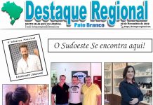 CAPA JORNAL DESTAQUE REGIONAL PATO BRANCO 29/11