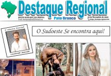 CAPA JORNAL DESTAQUE REGIONAL PATO BRANCO 15/11