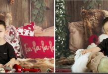 O nosso amiguinho simpático Arthur Luiz Schneider, já está em clima de Natal