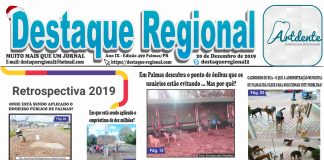 Capa Jornal Destaque Regional 20/12 RETROSPECTIVA 2019