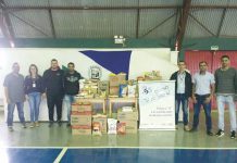 Alimentos são entregues pelo Departamento de Esportes de Cel. Domingos Soares/PR