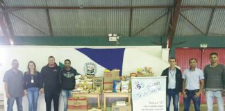 Alimentos são entregues pelo Departamento de Esportes  de Cel. Domingos Soares/PR
