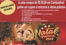 A cada compra de R$ 50,00 em Combustível ganhe um cupom e concorra a vários prêmios POSTO DO LAGOÃO EM PALMAS