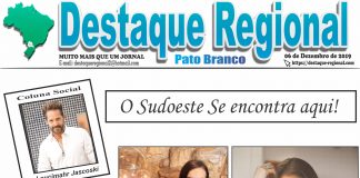 CAPA JORNAL DESTAQUE REGIONAL PATO BRANCO 06/12