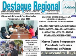 Capa Jornal Destaque Regional 10/01/2020