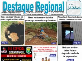 Capa Jornal Destaque Regional 24/01