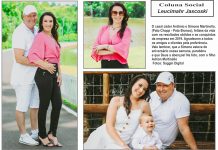 O casal Jader Antônio e Simone Martinello, (Pato Chopp – Pato Branco)